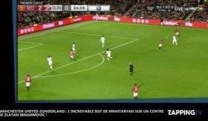 Manchester United - Sunderland : L'incroyable but de Mkhitaryan sur un centre de Zlatan Ibrahimovic (Vidéo)