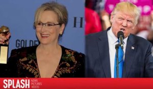 Donald Trump critique Meryl Streep après son discours aux Golden Globes