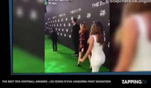 Eva Longoria : Ses fesses volent la vedette à Cristiano Ronaldo à la soirée FIFA (Vidéo)
