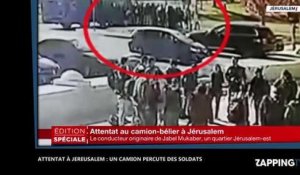 Attentat à Jérusalem : Un camion fonce sur la foule, les images chocs ! (Vidéo)