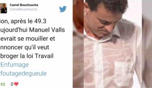 Les internautes se moquent du volte-face de Manuel Valls sur le 49-3