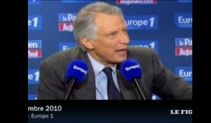 Villepin : deux années de diatribes contre Sarkozy