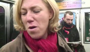 Retraites: le front de gauche chante dans le métro