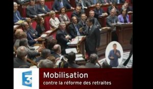 La mobilisation contre la réforme des retraites