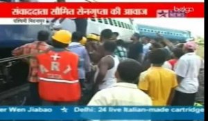 Attentat visant un train en Inde : au moins 65 morts