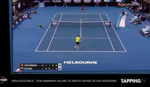Open d'Australie : Stan Wawrinka allume les parties intimes de son adversaire !