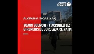 VIDÉO Football : les Girondins de Bordeaux à l’entraînement à Plœmeur… sous les yeux de Yoann Gourcuff
