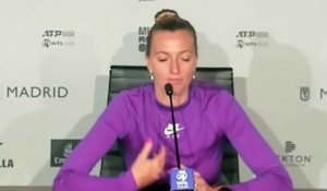 WTA - Madrid 2021 - Petra Kvitova : "It was nice to see people in the stands, as well, to be honest, I really missed them"