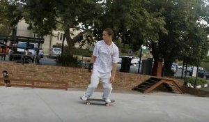 Incarner le skateboard africain aux JO, le rêve de gosse de Brandon Valjalo