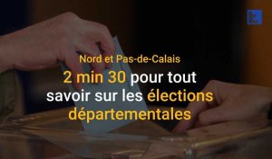 Nord et Pas-de-Calais : 2'30 pour tout savoir sur les élections départementales