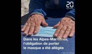 Coronavirus: Le port du masque allégé dans les Alpes-Maritimes
