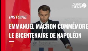 VIDÉO. « Napoléon est une part de nous » : le Président commémore le bicentenaire de la mort de Napoléon