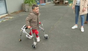 À Angers, des tout-petits en stage intensif pour lutter contre la paralysie cérébrale