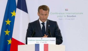 La France va annuler sa créance vis-à-vis du Soudan, annonce Macron