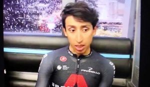 Tour d'Italie 2021 - Egan Bernal : "No sé si estoy en mi mejor momento ... Creo que esta segunda parte del Giro va a ser muy intensa"