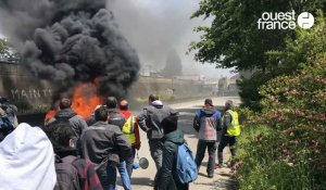 VIDÉO. Lorient : les grévistes de la Fonderie de Bretagne entrent dans leur quatrième semaine de grève
