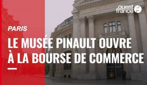 VIDÉO. Paris : le musée de la collection Pinault ouvre à la Bourse de Commerce