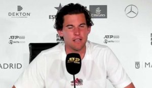 ATP - Madrid 2021 - Dominic Thiem : "I mean, there was only school, practice, homework, sleep, and that's like all year long"