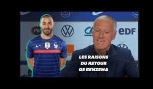 Comment Deschamps justifie le retour de Benzema en équipe de France