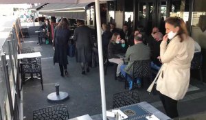 Réouverture des terrasses dans les cafés et restaurants de Lens