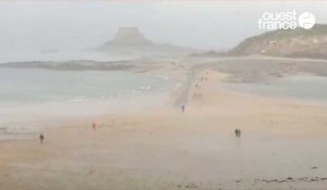 VIDEO. Une impressionnante averse de grêle balaie Saint-Malo