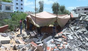 A Gaza, de nombreux sans-abris après les bombardements
