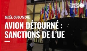 VIDÉO. Biélorussie : l'UE adopte des sanctions après le déroutement d'un avion