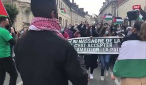 Manifestation en soutien à la Palestine à Compiègne