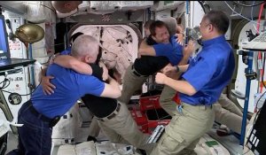 De nouveaux astronautes sont arrivés sur la station spatiale internationale