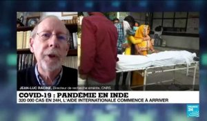 Pandémie de covid-19 : l'Inde recense encore plus de 300 000 nouveaux cas