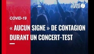 VIDÉO. Covid-19 : « Aucun signe » de contagion durant un concert-test à Barcelone