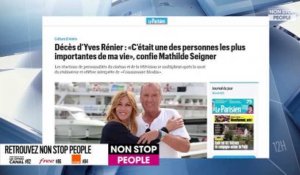 Yves Rénier mort : Mathilde Seigner lui rend un vibrant hommage