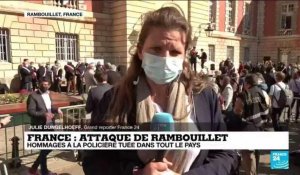 Hommage à la policière tuée à Rambouillet : émotion et recueillement