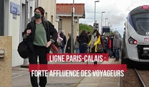 Ligne Paris-Calais : forte affluence des voyageurs pour l'ascension