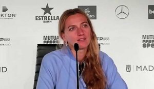 WTA - Madrid 2021 - Petra Kvitova : "Ash Barty ? I think we never play, well, we played on clay, but it was many, many years ago so I'm not counting then"
