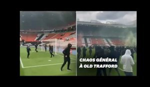 Les supporters de Manchester United envahissent Old Trafford