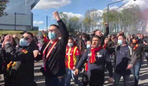 Derby RC Lens-LOSC : les supporters en route pour l’hôtel du Louvre-Lens
