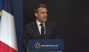 Avignon: "la réponse pénale" doit être "au rendez-vous de la réalité de la société et de son évolution" (Macron)