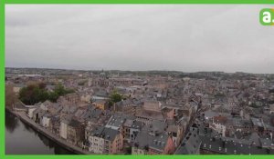 Namur : la première balade en téléphérique