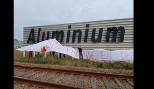 Loon-Plage: mouvement social chez Aluminium Dunkerque.