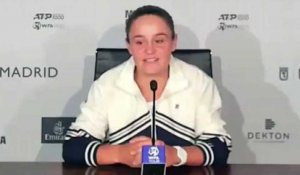 WTA - Madrid 2021 - Ashleigh Barty : "...."