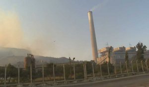 Incendies en Turquie: de la fumée près d'une centrale thermique menacée