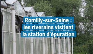 Romilly-sur-Seine :  les riverains visitent  la station d’épuration