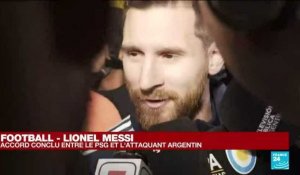 Lionel Messi au PSG : un accord aurait été conclu entre le club de foot et l'attaquant argentin