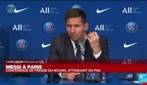 PSG :  Messi "rêve de gagner une nouvelle fois la Ligue des champions"