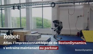 Robot: Atlas, l'impressionnant bipède de BostonDynamics, s'entraine maintenant au parkour