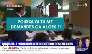 Zapping du 03/08 : Emmanuel Macron, gêné par la question d'un petit garçon