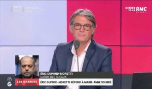 Eric Dupont-Moretti s'invite dans Les Grandes Gueules