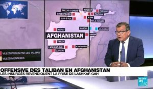 Offensive des Taliban en Afghanistan : les insurgés contrôlent environ deux tiers du pays