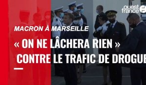 VIDÉO. Emmanuel Macron à Marseille : « On ne lâchera rien »  contre le trafic de drogue